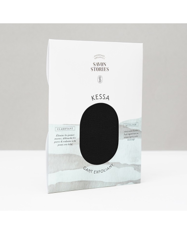 "KESSA" exfoliating glove: Savon Stories