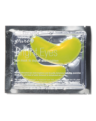 "BRIGHT EYE MASK" hydrating eye mask: 100% Pure