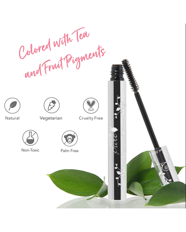 "BLACK TEA" fruit pigmented mascara: 100% Pure