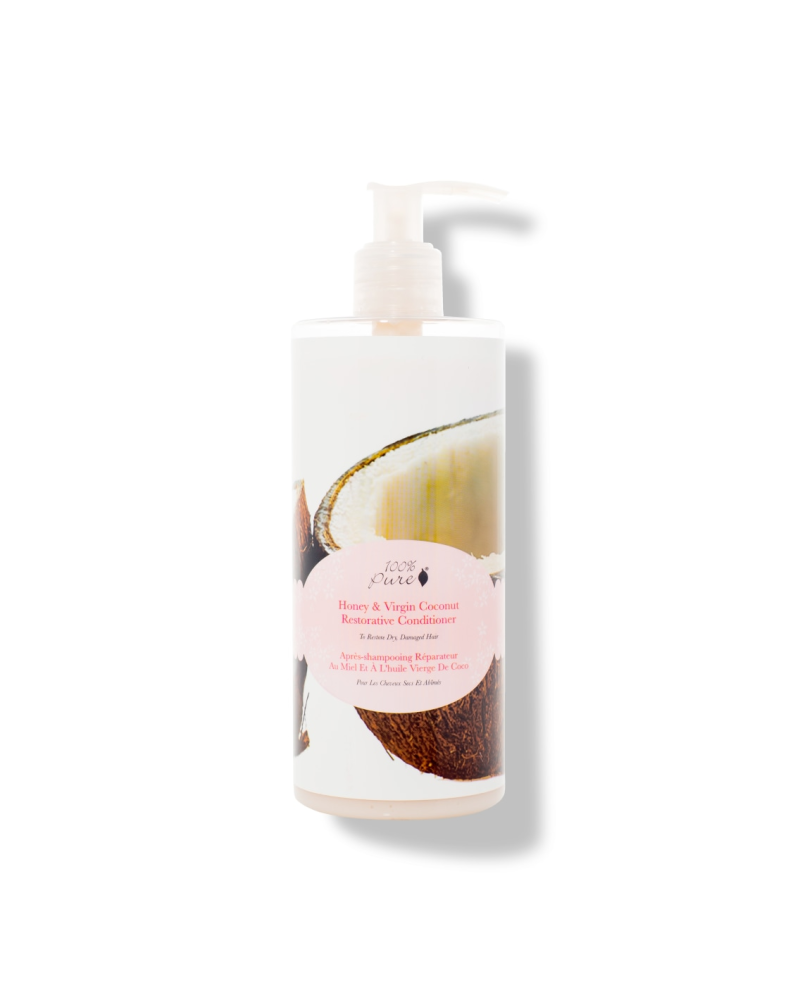 "HONEY & VIRGIN COCONUT" conditioner for dry and damaged hair: 100% Pure (390 ML)